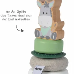 Stapelturm HIPP - Esel