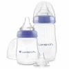 Starter-Set mit 2 PP Flaschen (160 ml & 240 ml), 3 Natural Wave® Trinksaugern (Gr. S, M & L)