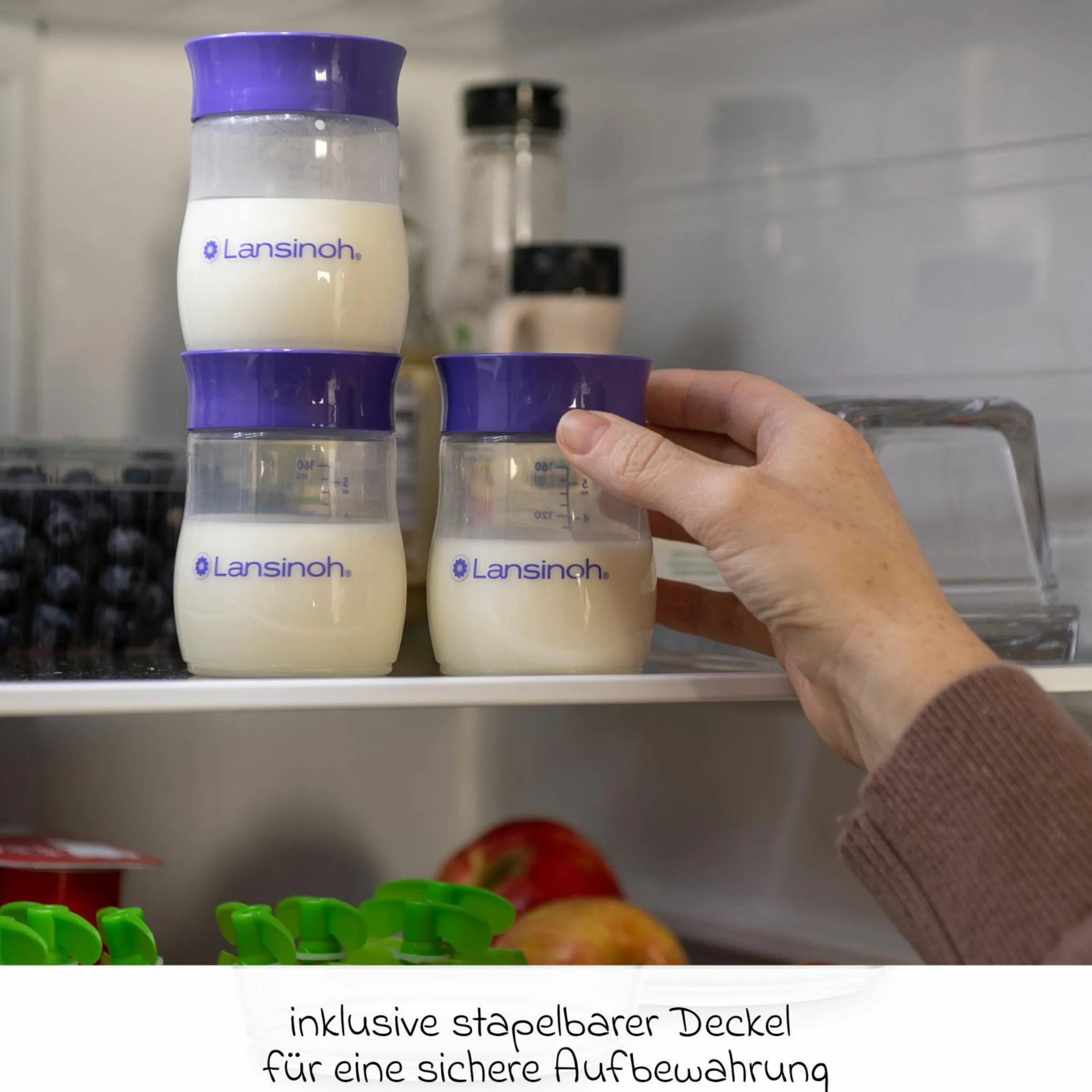 Starter-Set mit 2 PP Flaschen (160 ml & 240 ml), 3 Natural Wave® Trinksaugern (Gr. S, M & L)