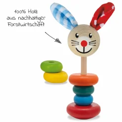 Steckfigur Ringe - Hase