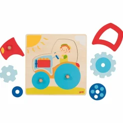 Steckpuzzle Traktor - 6 Teile