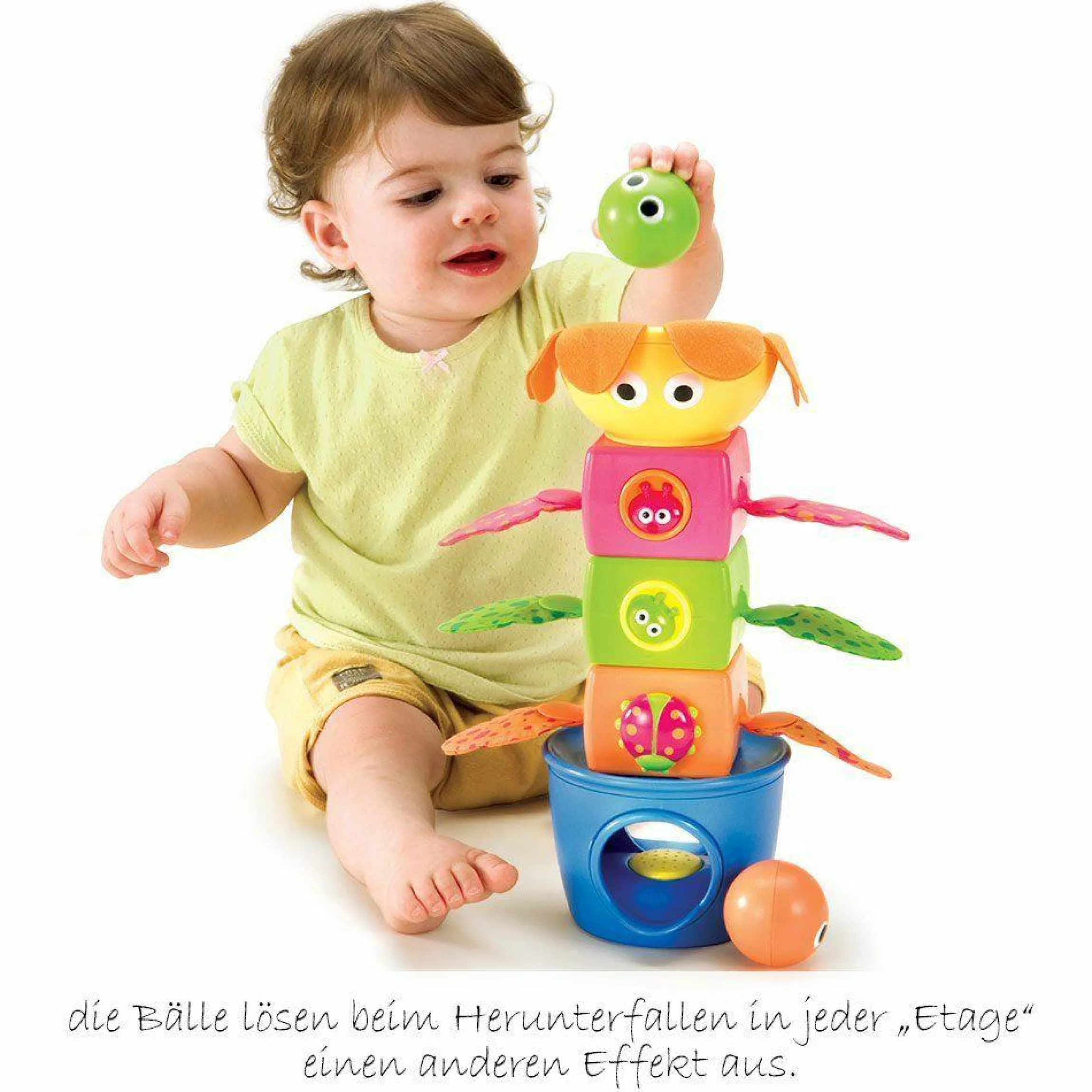 Steck-Turm mit Bällen