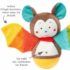 Steh-auf-Figur Fledermaus - Jungle Heroes