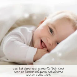 Steppbett-Set Basic 100 x 135 cm + 40 x 60 cm