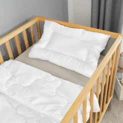 Steppbett-Set Premium Complete 100 x 135 + 40 x 60 cm - Weiß