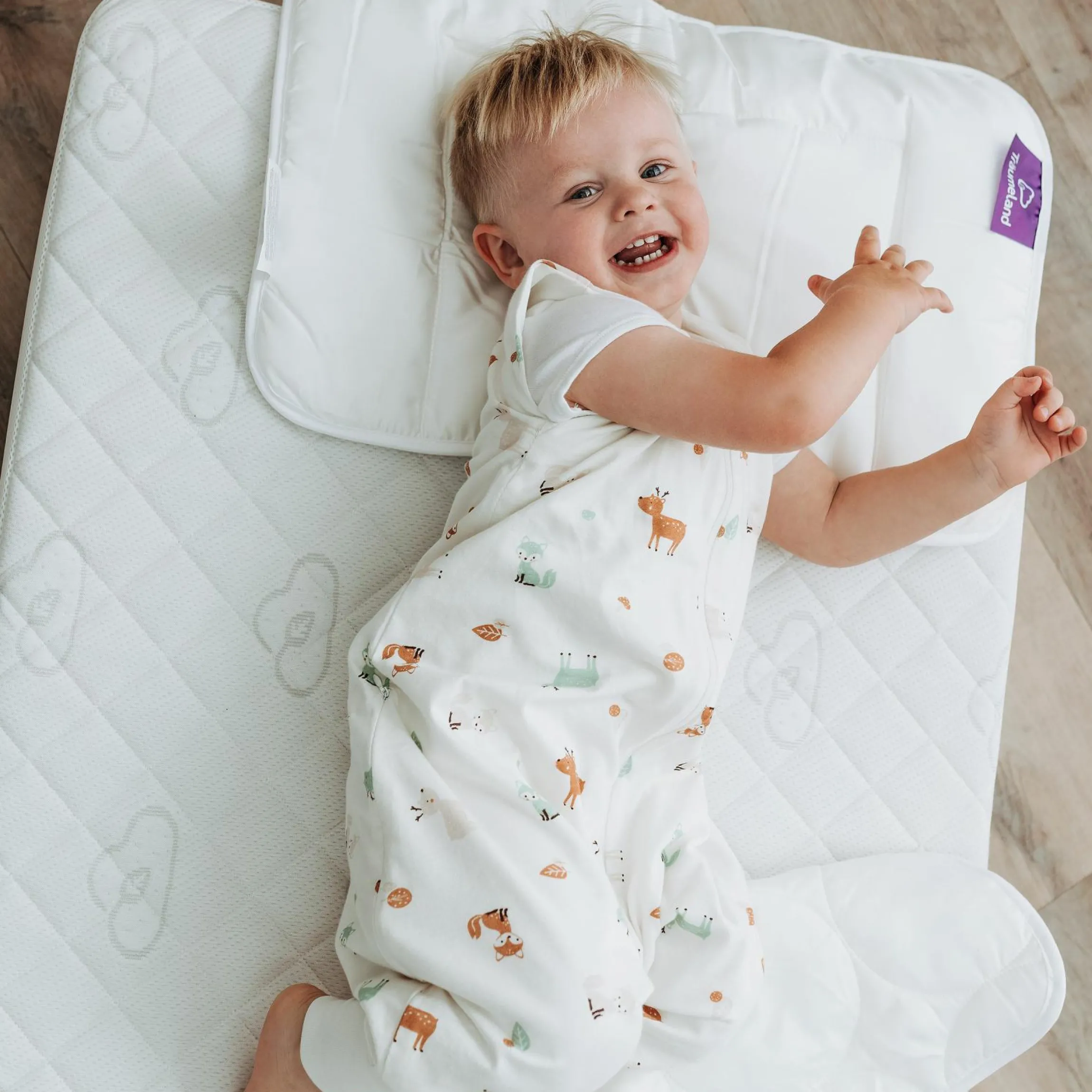 Steppbett-Set Vier Jahreszeiten TENCEL™ 100 x 135 cm + 40 x 60 cm