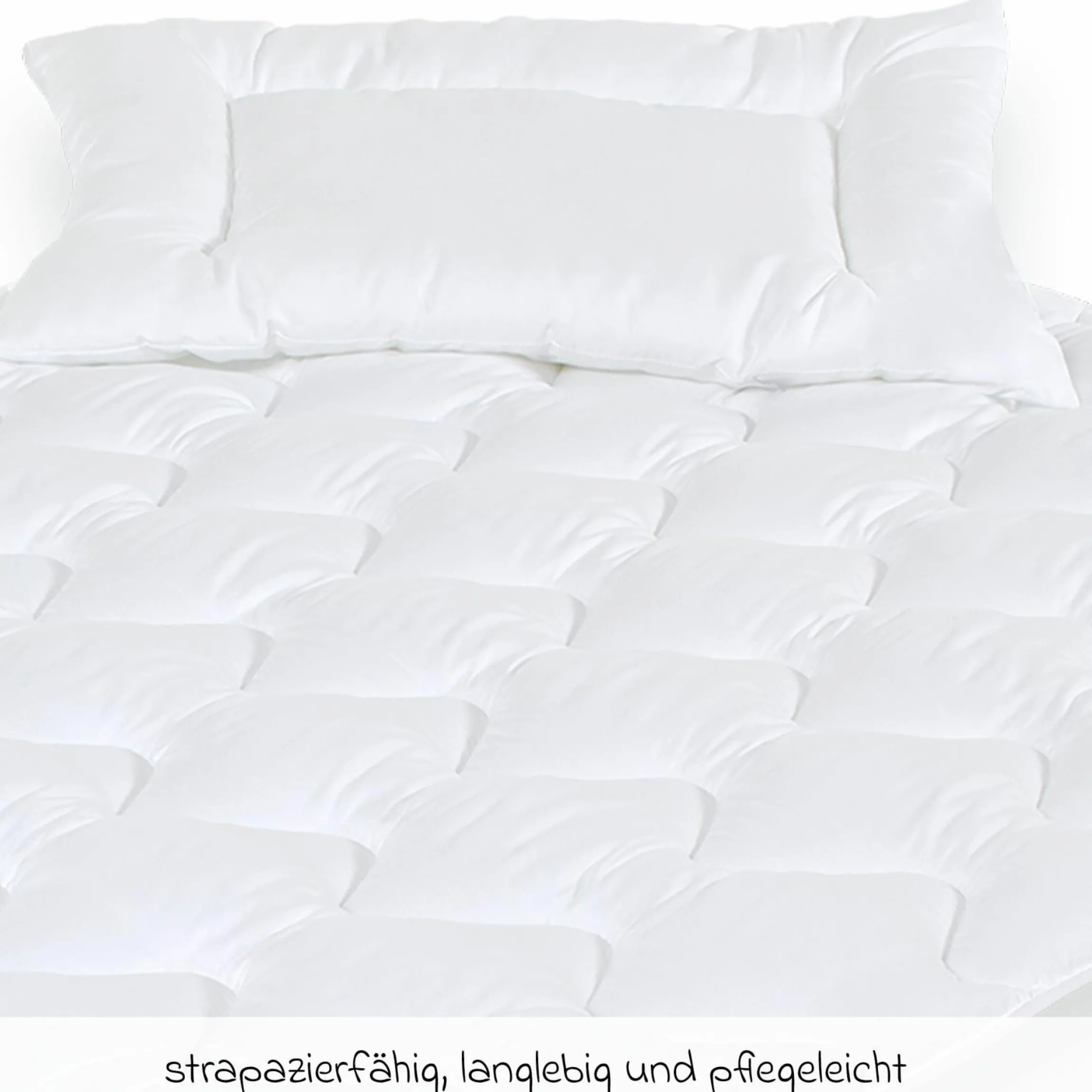 Steppbett-Set Vier Jahreszeiten Märchenweich 100 x 135 cm + 40 x 60 cm