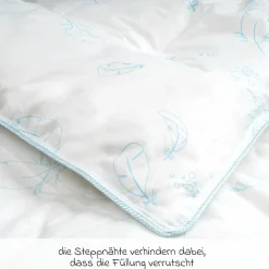 Steppdecke Daunen 100 x 135 cm