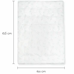 Steppdecke Daunen 100 x 135 cm