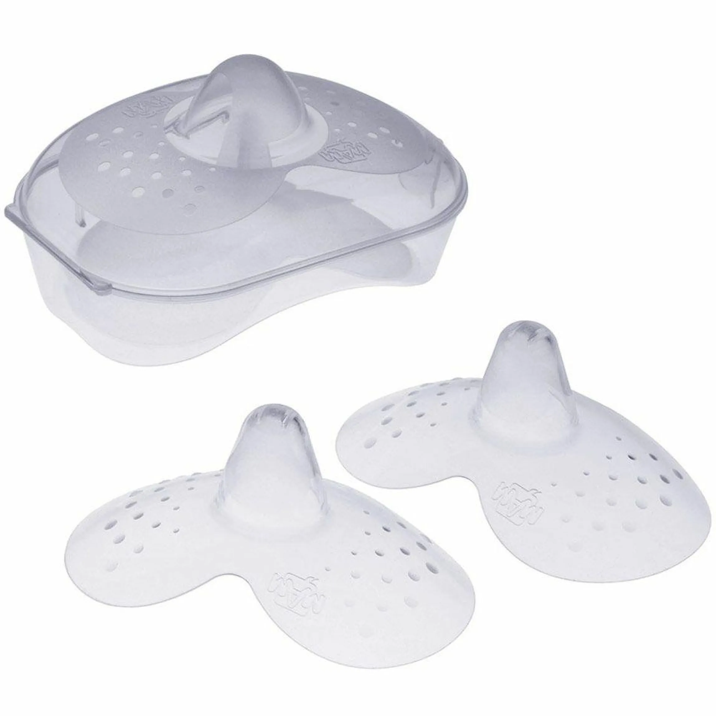 Stillhütchen 2er Pack mit Aufbewahrungsbox - Gr. S