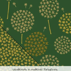 Stillkissen Das Original mit Mikroperlen-Füllung inkl. Bezug 190 cm - Pusteblume - Dunkelgrün