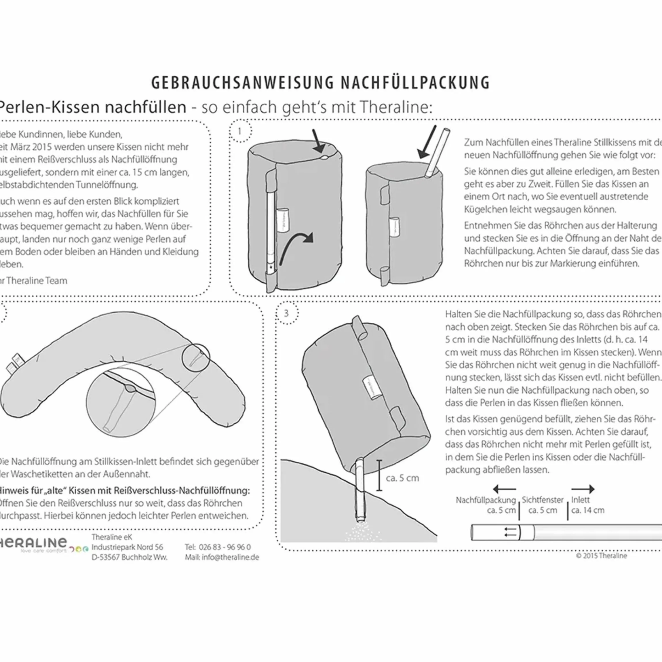 Stillkissen Das Original 190 cm + Gratis Mikroperlen-Nachfüllpack 9,5 Liter - Leaves - Grau