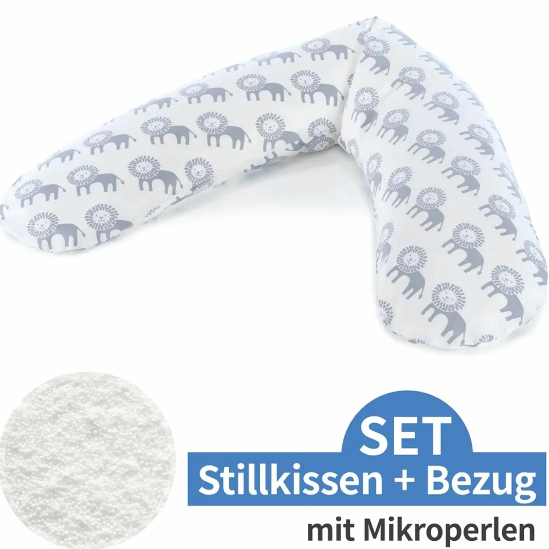Stillkissen Das Original mit Mikroperlen-Füllung inkl. Bezug 190 cm - Wüstenkönig