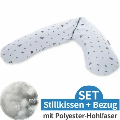 Stillkissen Das Original mit Polyesterhohlfaser-Füllung inkl. Bezug 190 cm - Sweetheart