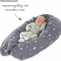 Stillkissen Das Original mit Mikroperlen-Füllung inkl. Bezug 190 cm - Blümchentraum