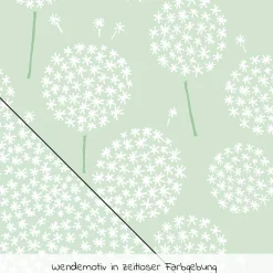Stillkissen Das Original mit Polyesterhohlfaser-Füllung inkl. Bezug 190 cm - Pusteblume - Zartgrün