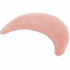 Stillkissen Der Plüschmond mit Mikroperlen-Füllung 140 cm - Puderrosa