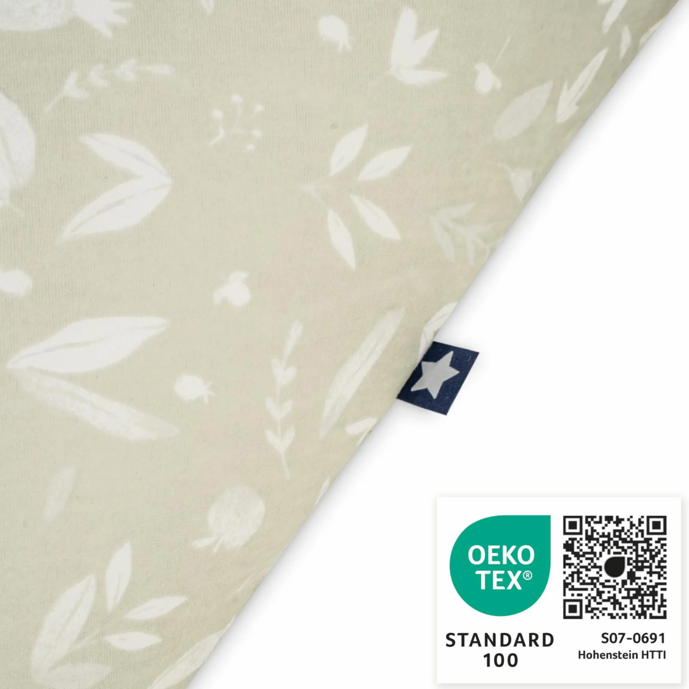 Stillkissen Jersey Mikroperlen-Füllung inkl. Bezug 190 cm - Tropic