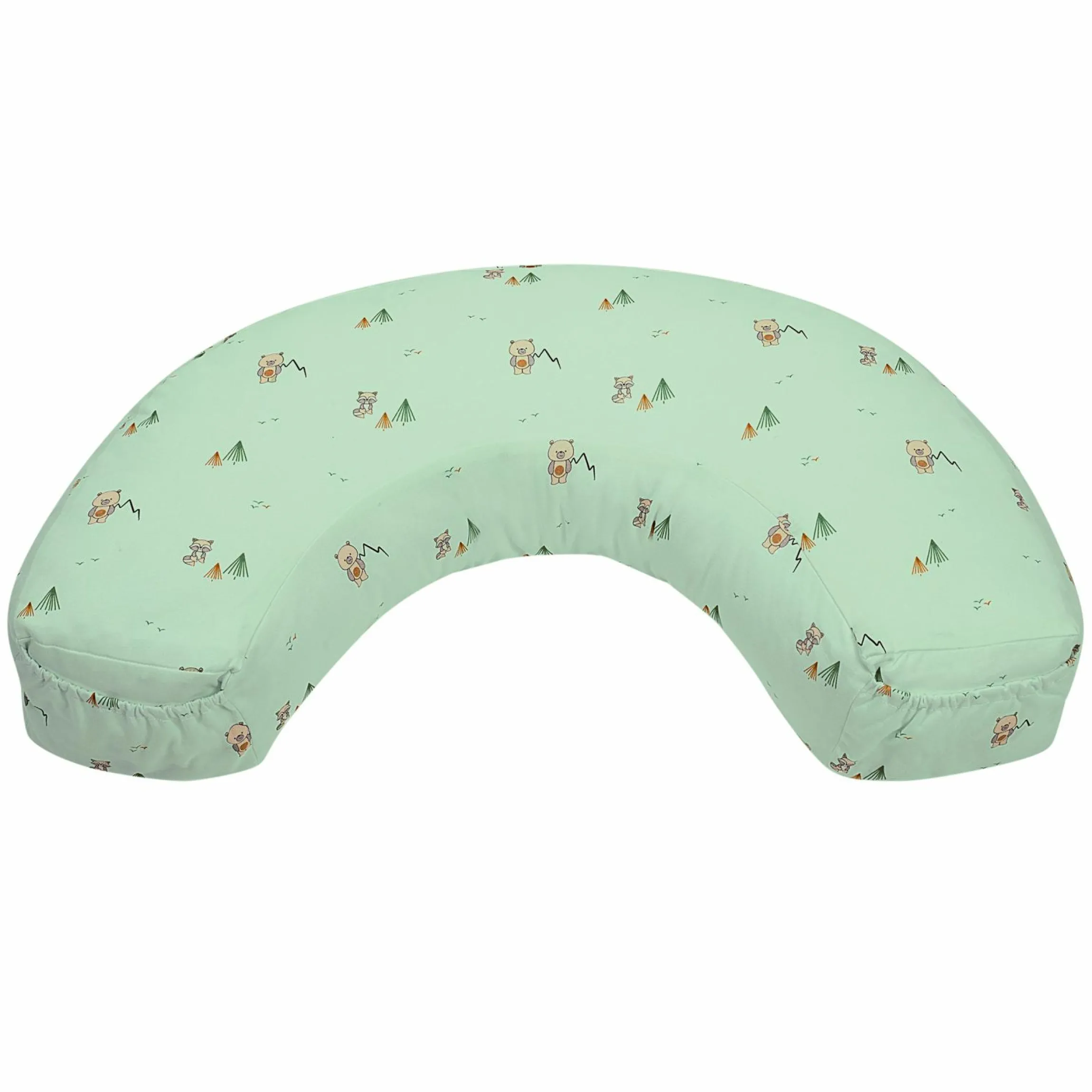 Stillkissen mit Tasche am Jersey-Bezug 124 cm - TwoFriends - Greenery - Kollektion 2024