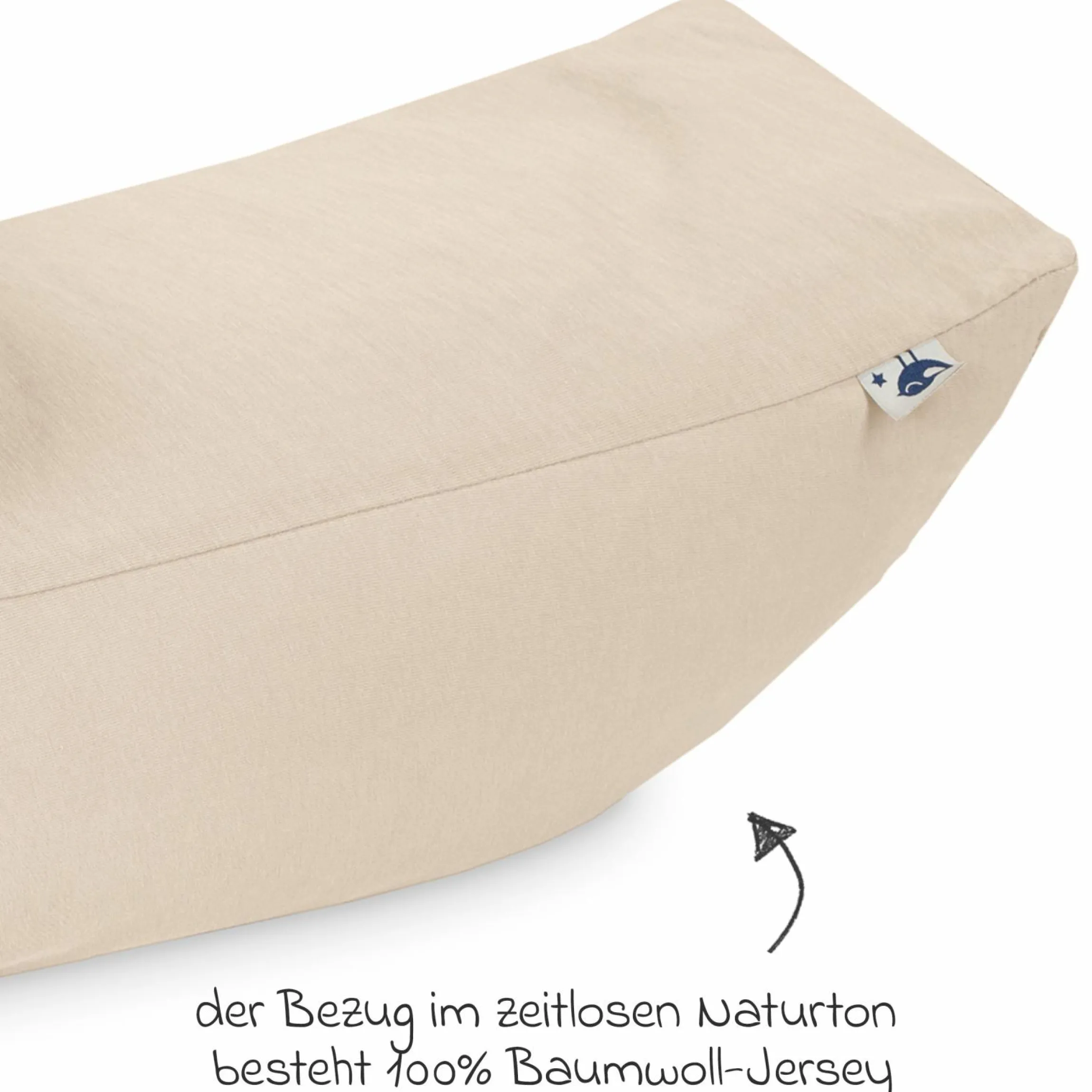 Stillkissen Move mit gepolsteter Armschlaufe - Sand