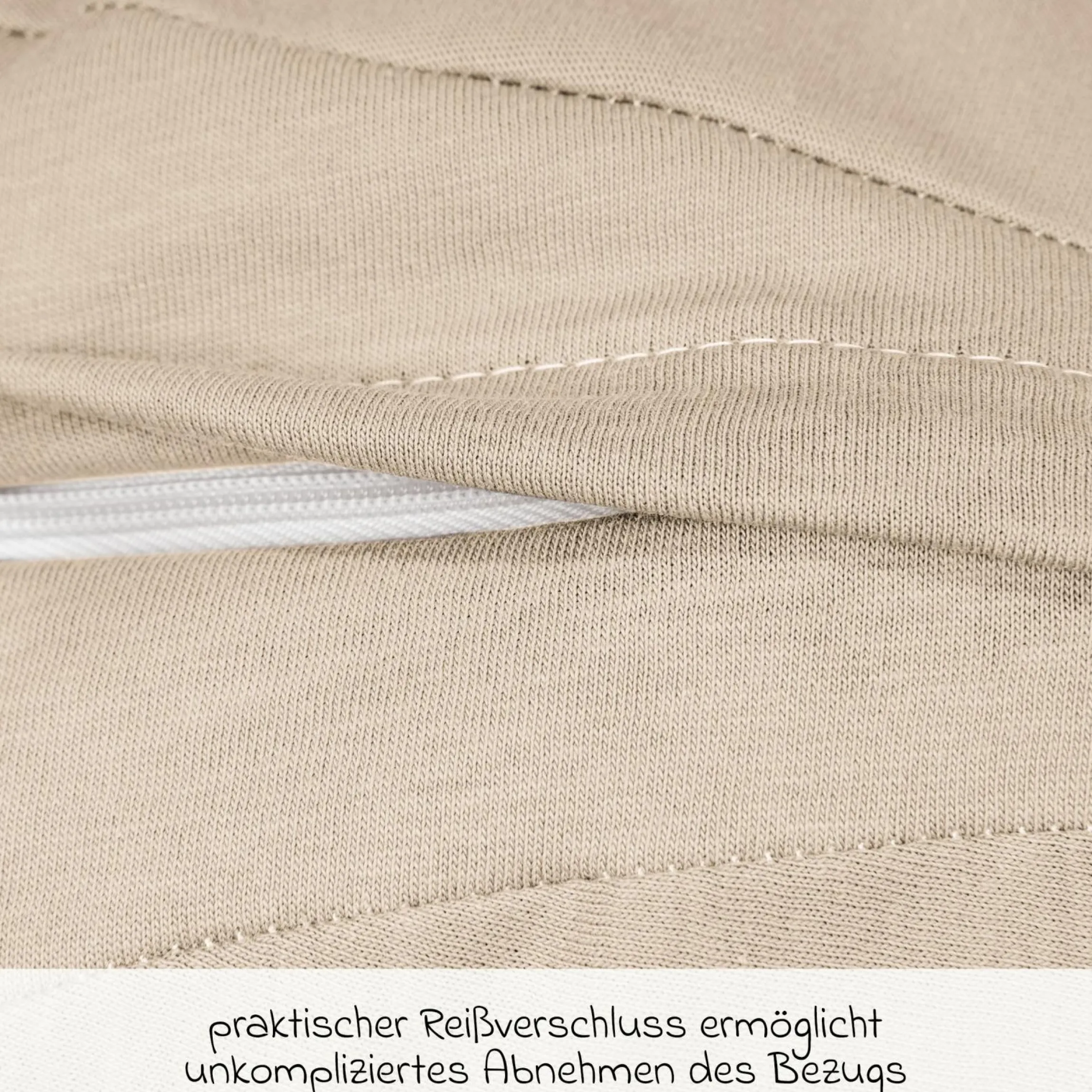 Stillkissen Move mit gepolsteter Armschlaufe - Sand