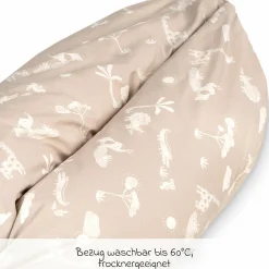 Stillkissen Nappy Mikroperlen-Füllung inkl. Bezug 190 cm - Jungle Dream