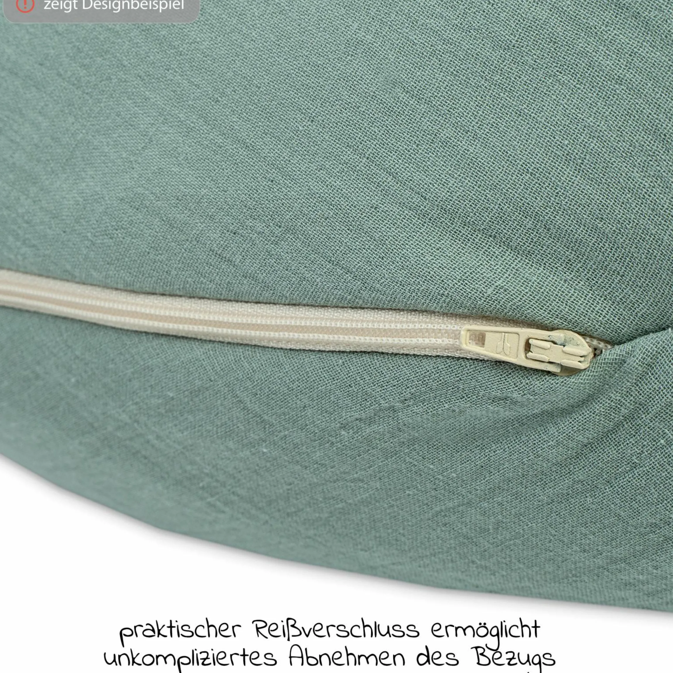 Stillkissen Nappy Mikroperlen-Füllung inkl. Bezug 190 cm - Organic - Rainbow