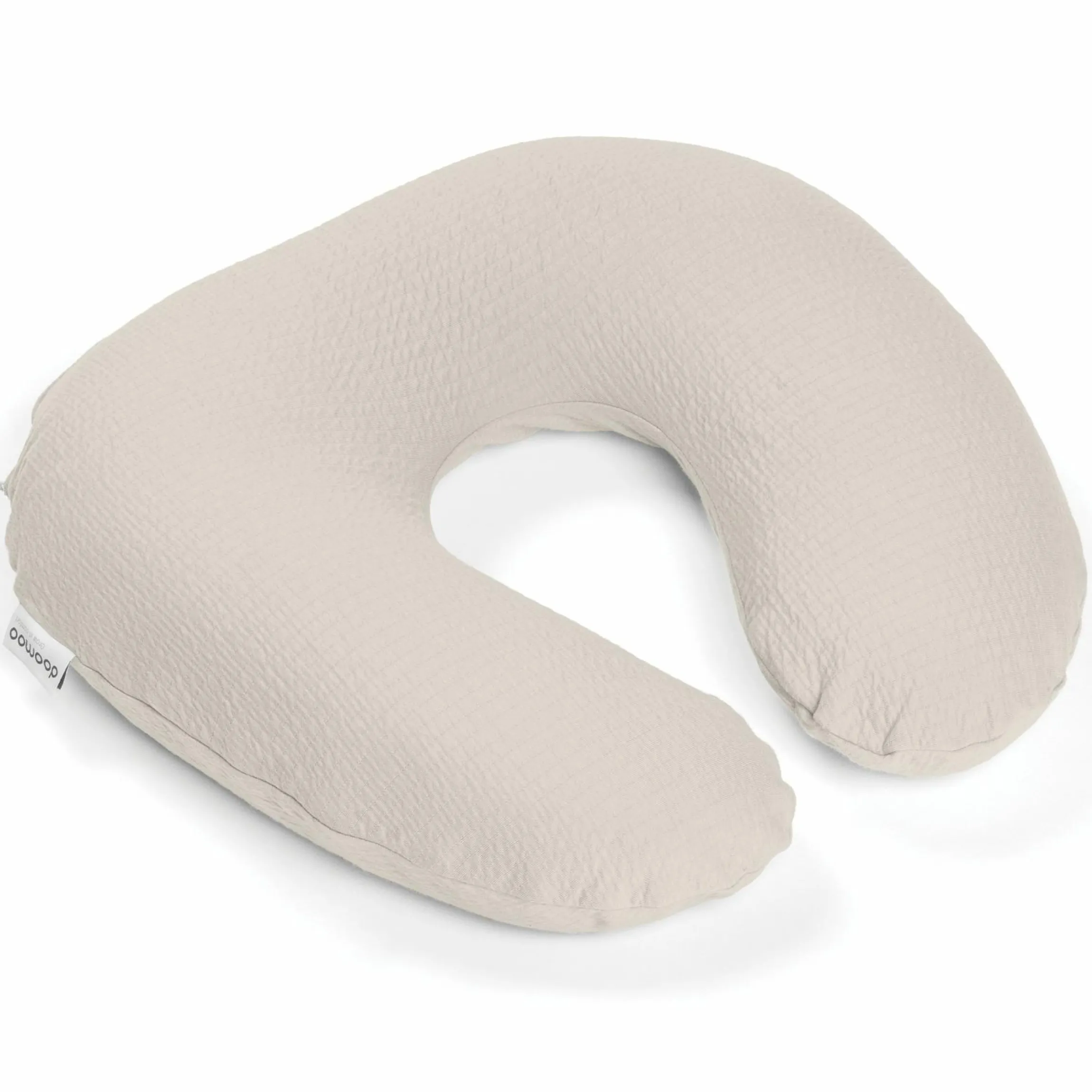 Stillkissen Softy - mit Mikroperlen-Füllung inkl. Organic Cotton Bezug 150 cm - Tetra Sand