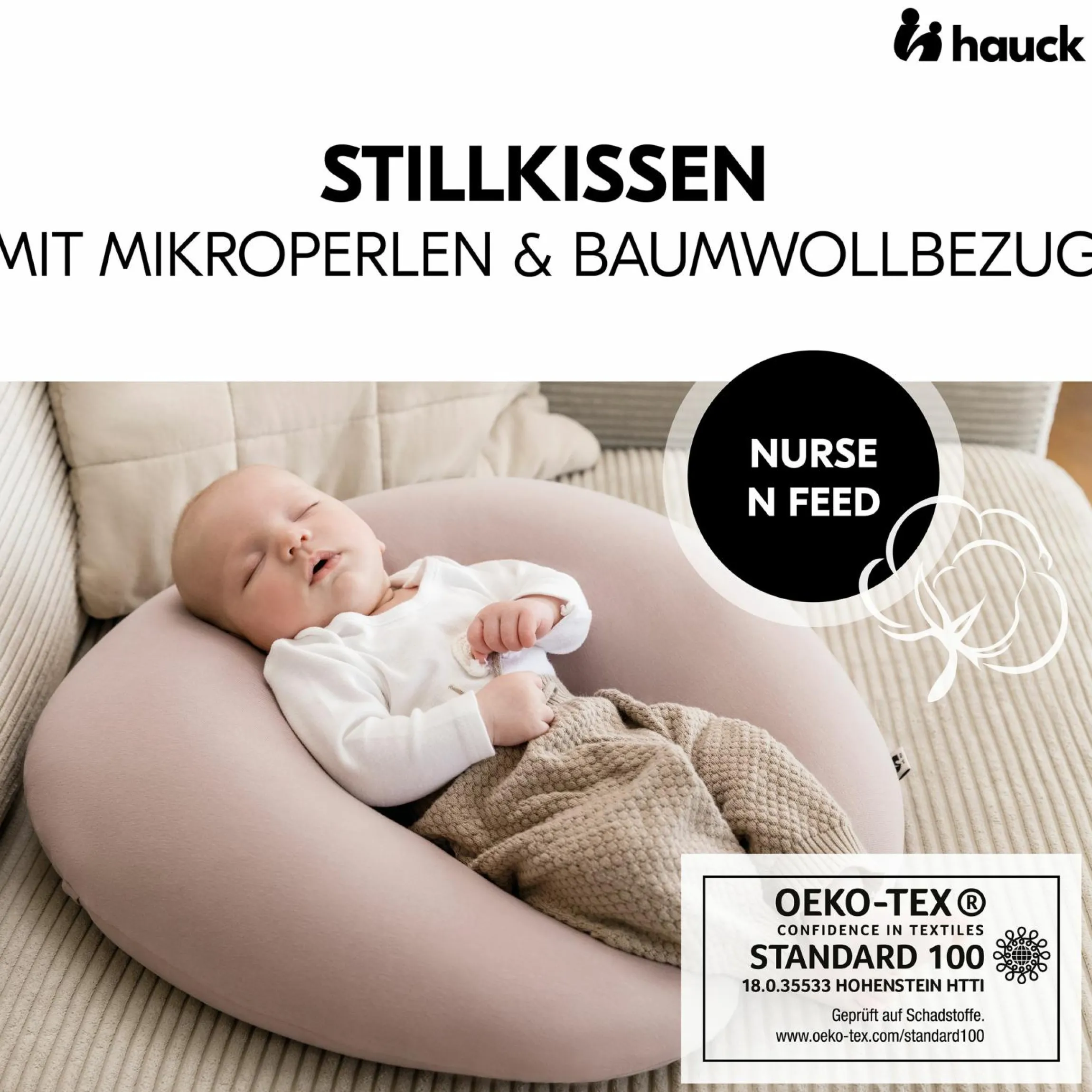 Stillkissen und Stillhilfe - Nurse N Feed - Smoky Pink