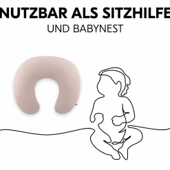 Stillkissen und Stillhilfe - Nurse N Feed - Smoky Pink
