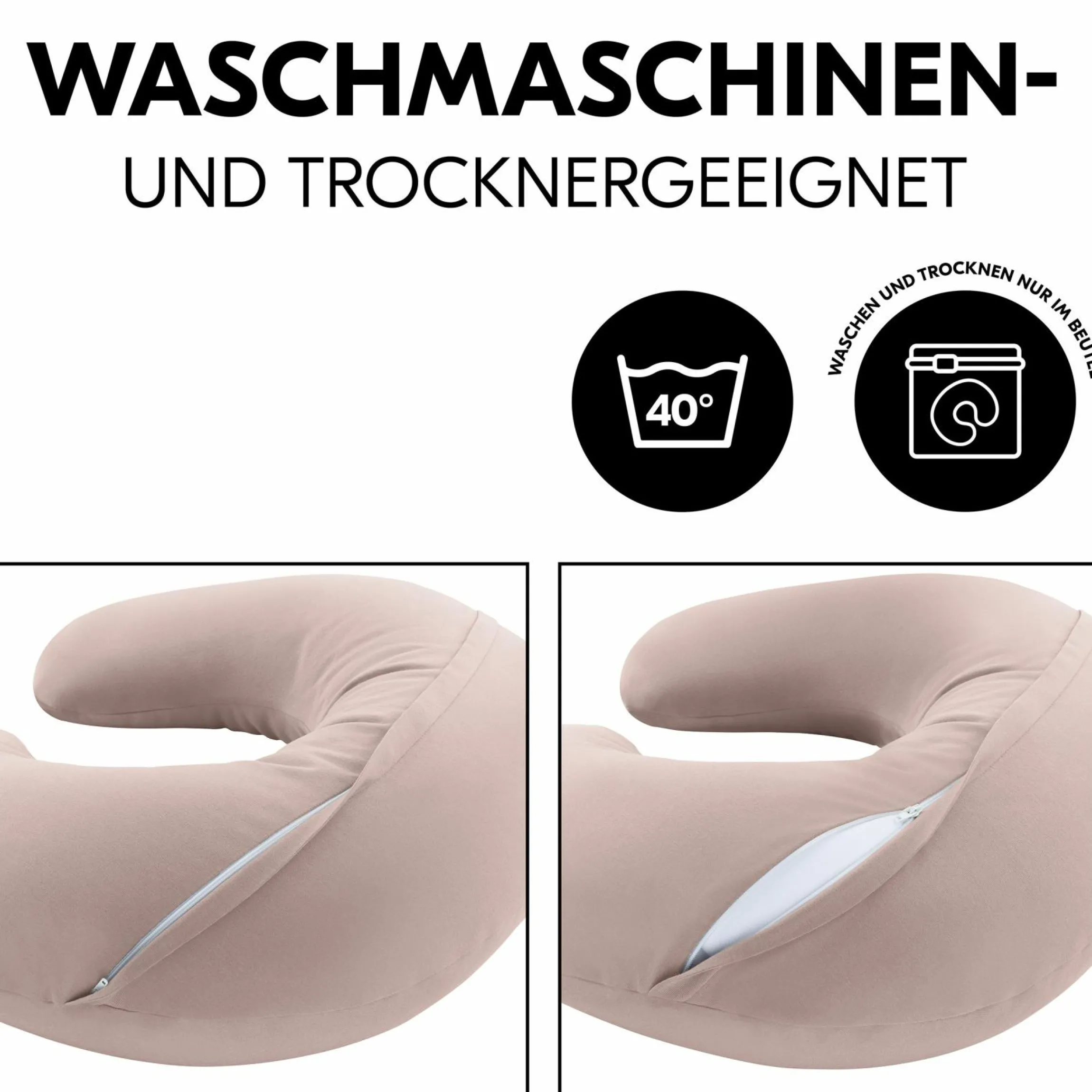 Stillkissen und Stillhilfe - Nurse N Feed - Smoky Pink
