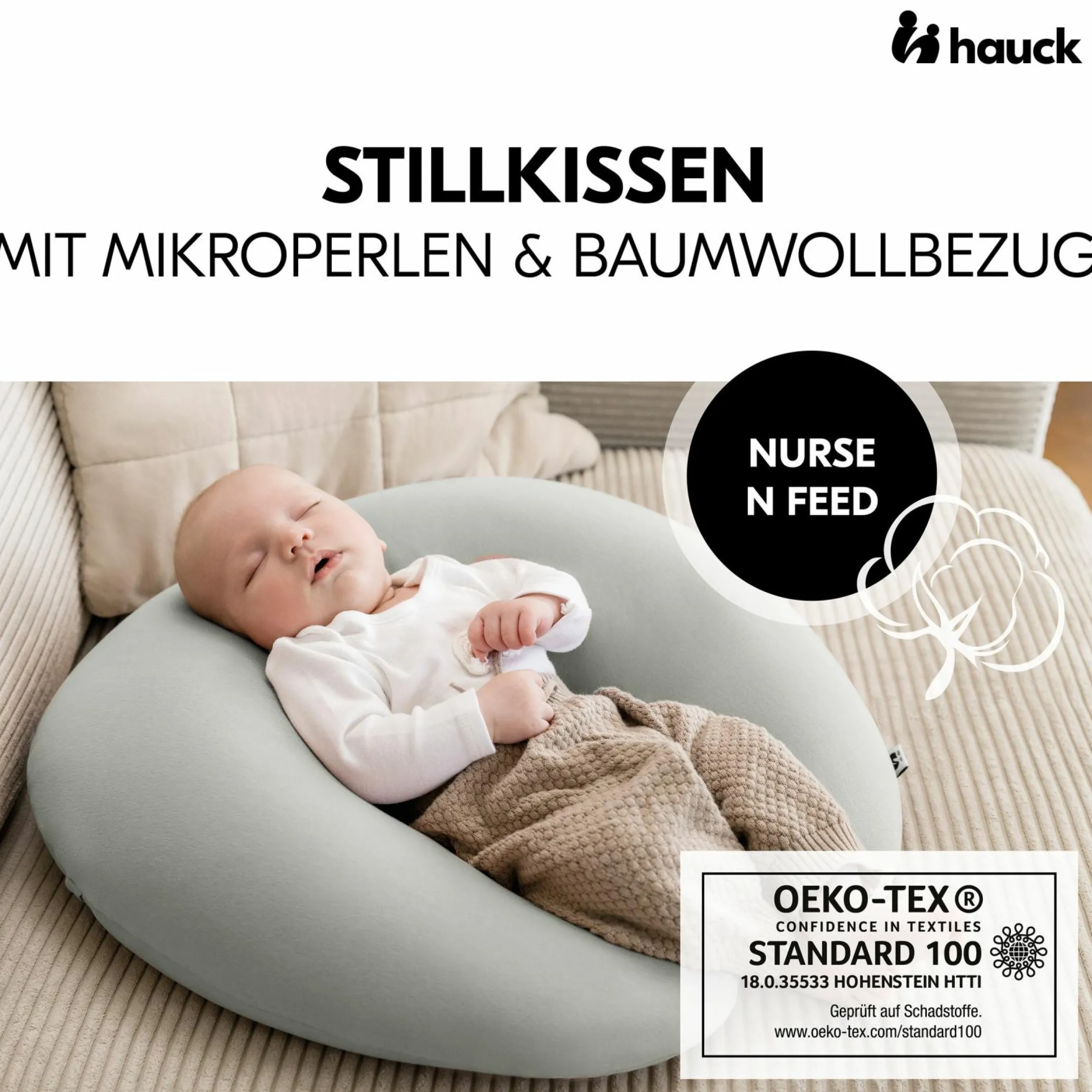 Stillkissen und Stillhilfe - Nurse N Feed - Anthracite