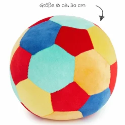Stoffball mit Rassel Ø 30 cm