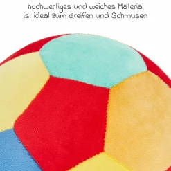 Stoffball mit Rassel Ø 30 cm