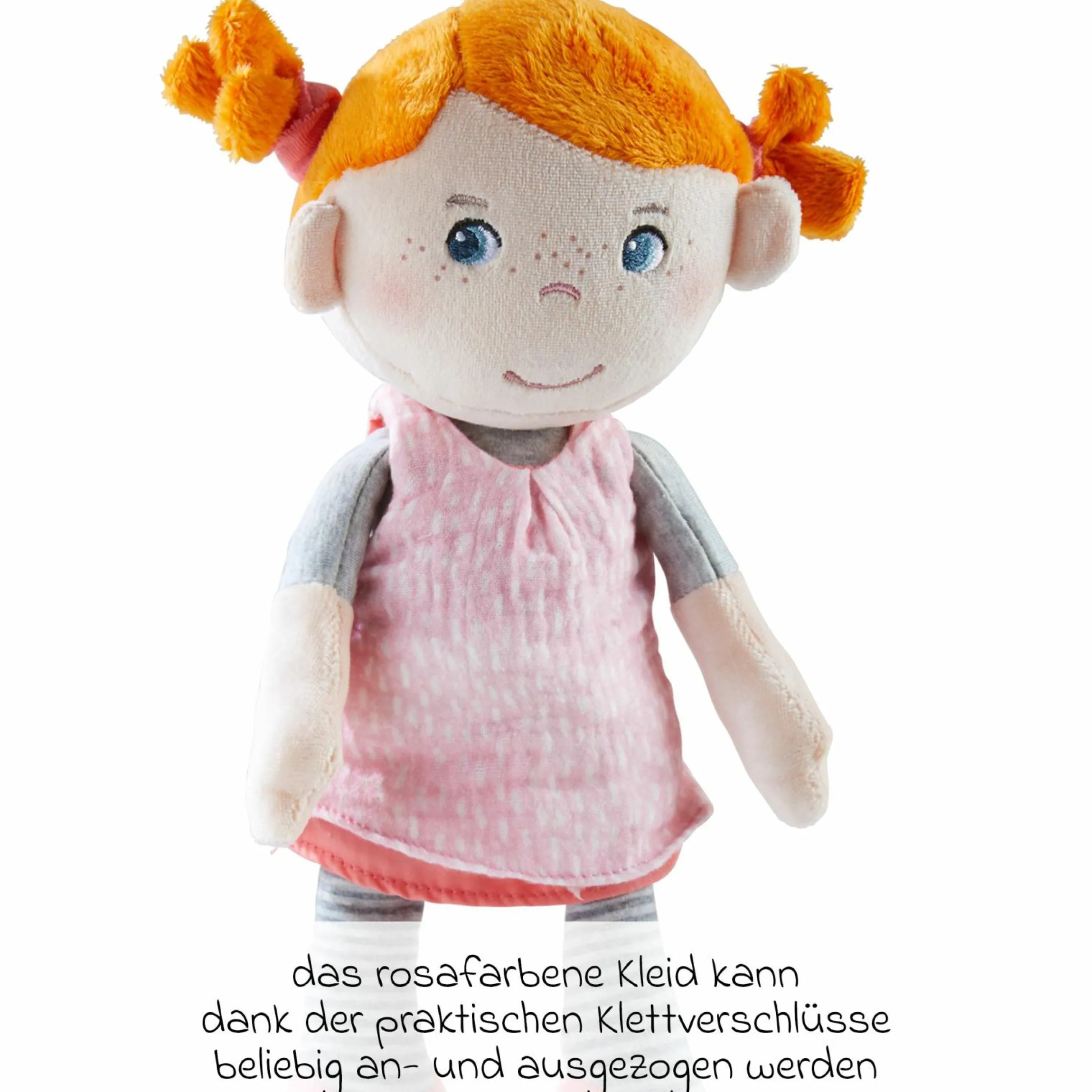 Stoffpuppe / Kuschelpuppe Juna 25 cm