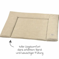 Stoff-Wickelauflage 70 x 85 cm - Slub Muslin