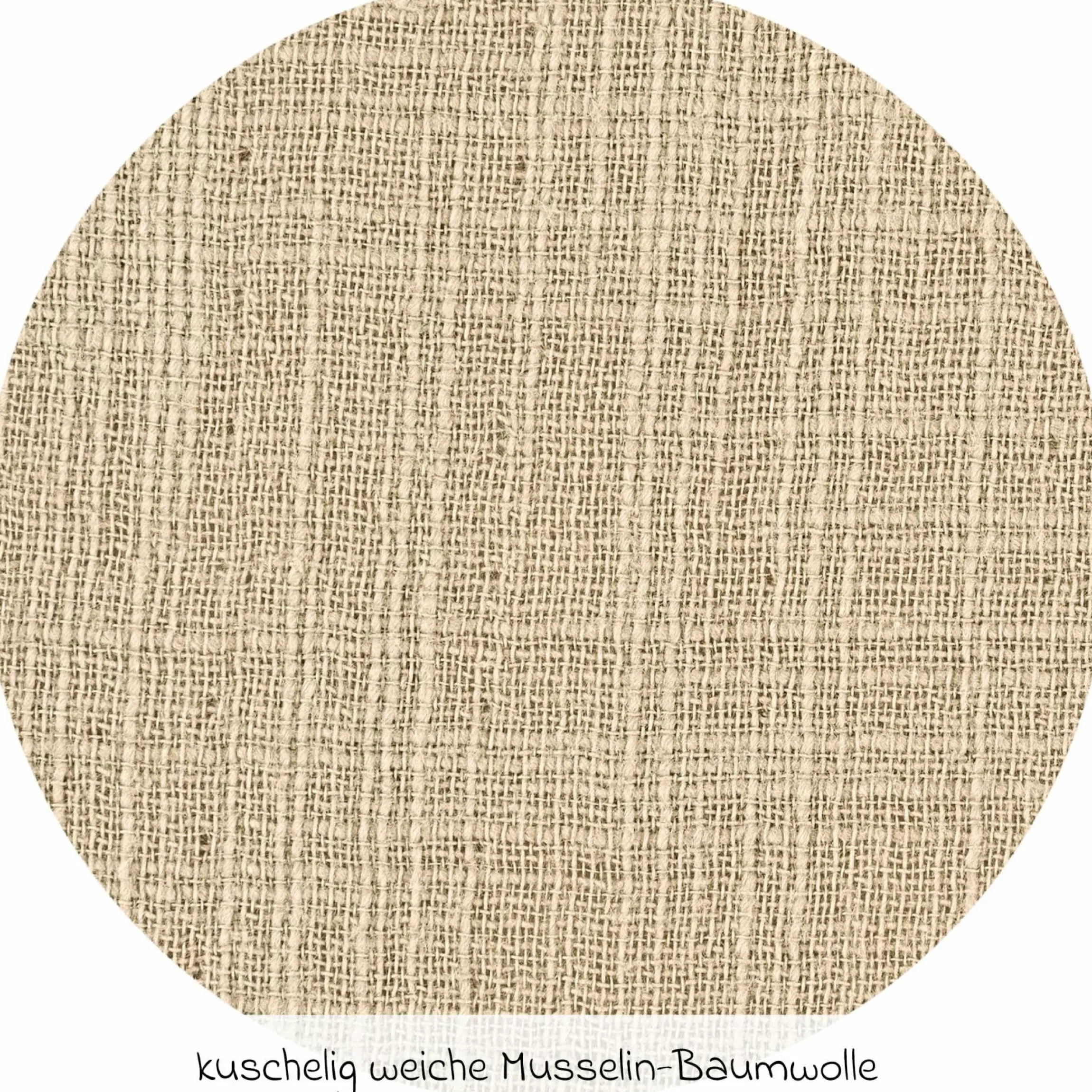 Stoff-Wickelauflage 70 x 85 cm - Slub Muslin