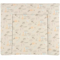 Stoff-Wickelauflage Jersey 70 x 85 cm - Jungle