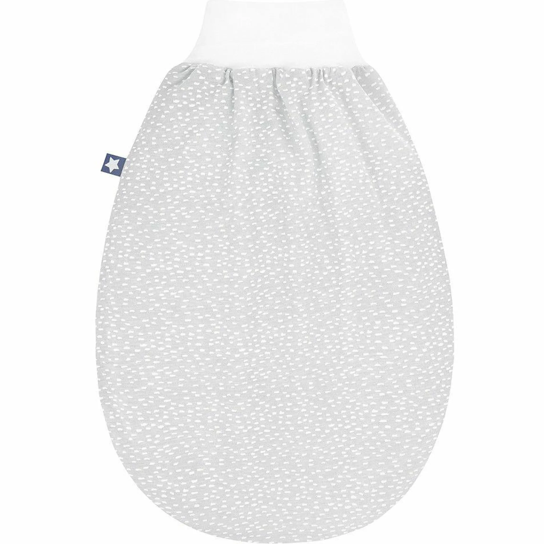 Strampelsack Jersey - Tiny Squares - Grey - Gr. 50 cm