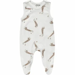 Strampler - Giraffe Allover - Offwhite - Gr. 62