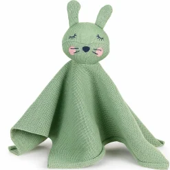 Strick-Schmusetuch aus Bio-Baumwolle - 27 cm - Hase Kinni