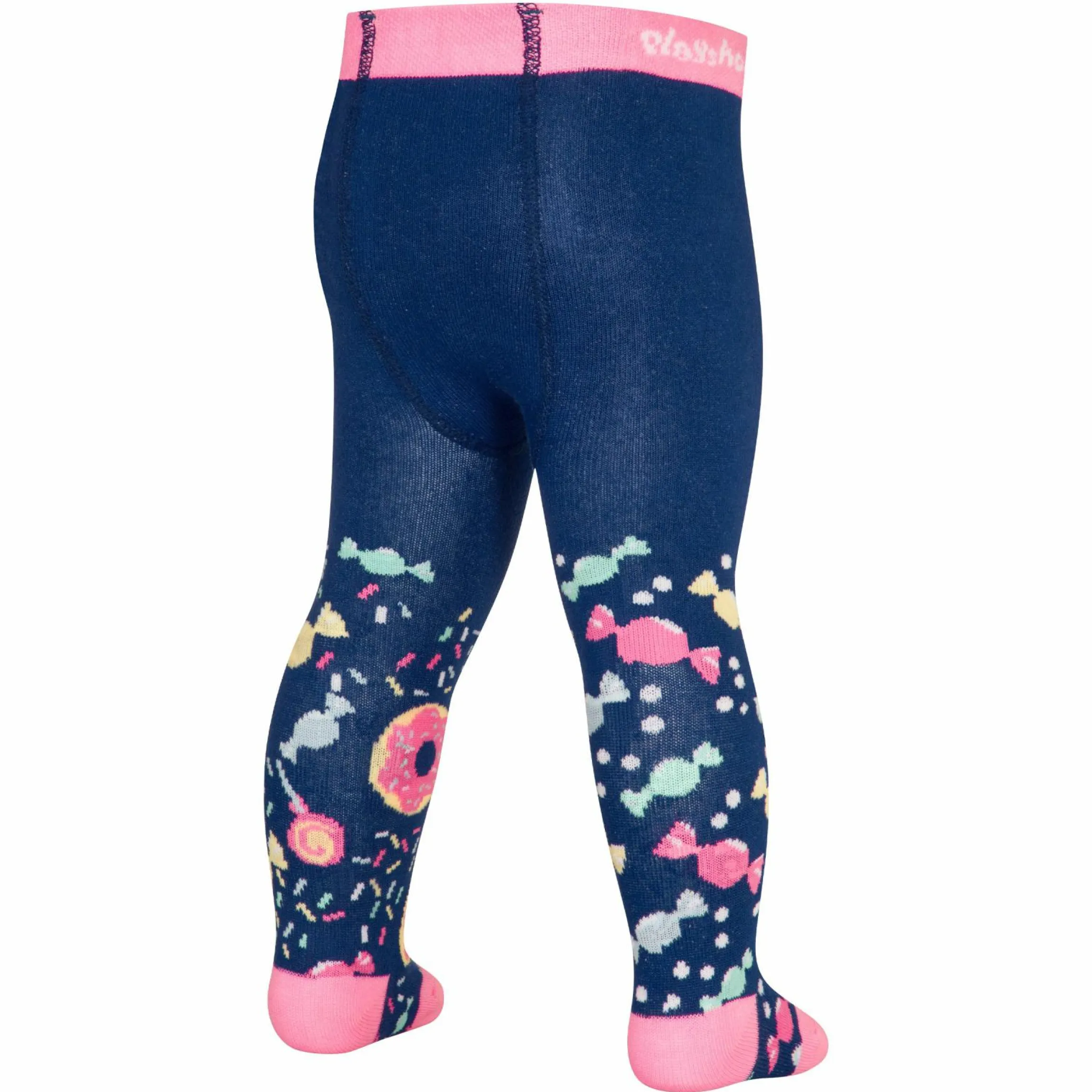 Strumpfhose 2er Pack - Bonbons Marine Rosa - Gr. 74/80