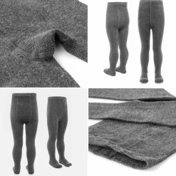 Strumpfhose 2er Pack - Dunkelgrau - Gr. 98/104