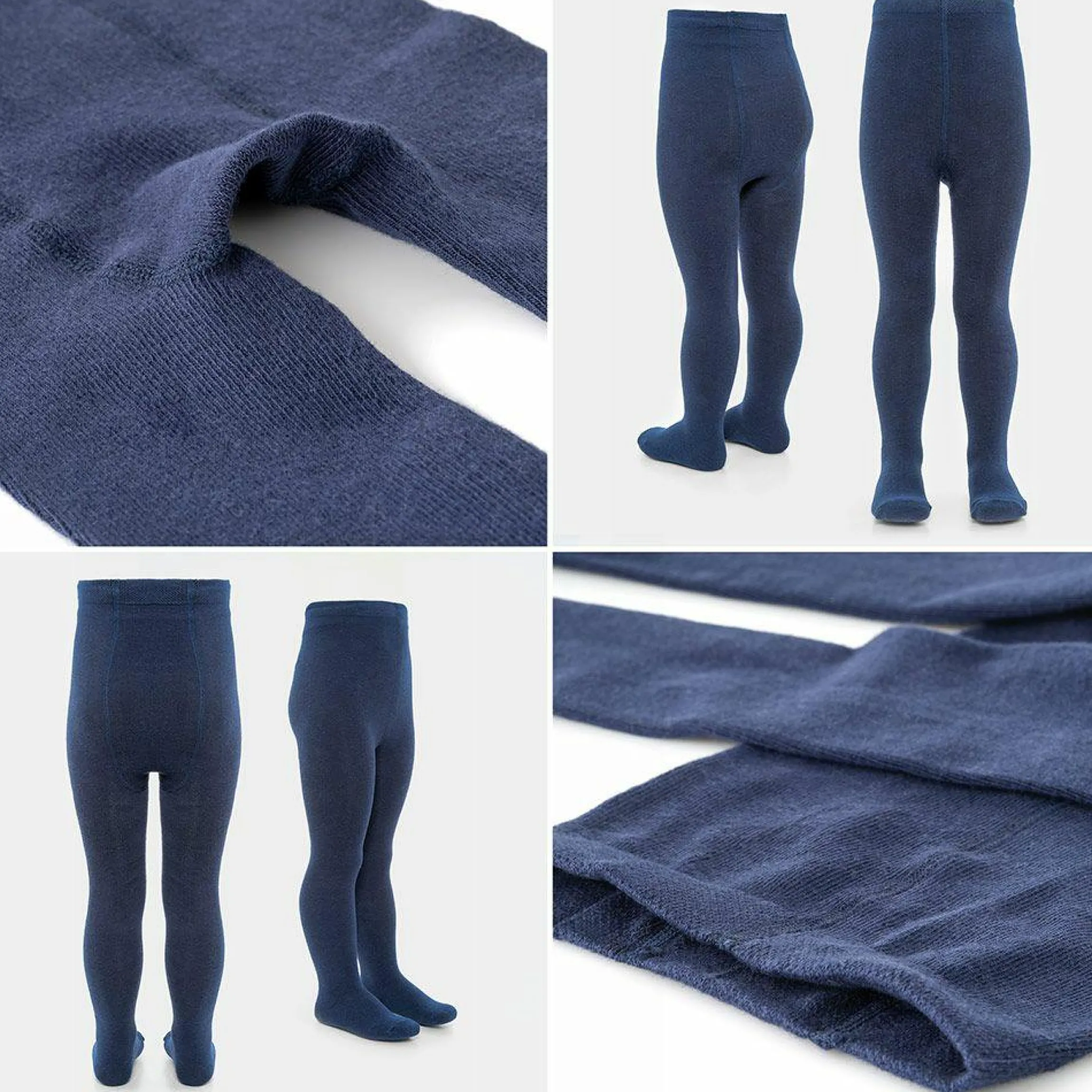 Strumpfhose 2er Pack - Marine - Gr. 98/104
