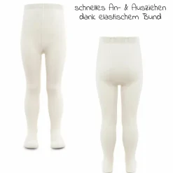 Strumpfhose 2er Pack - Natur - Gr. 86/92