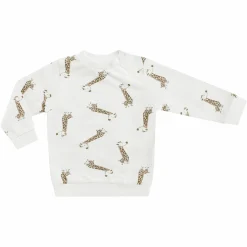 Sweatshirt - Giraffe Allover - Offwhite - Gr. 74