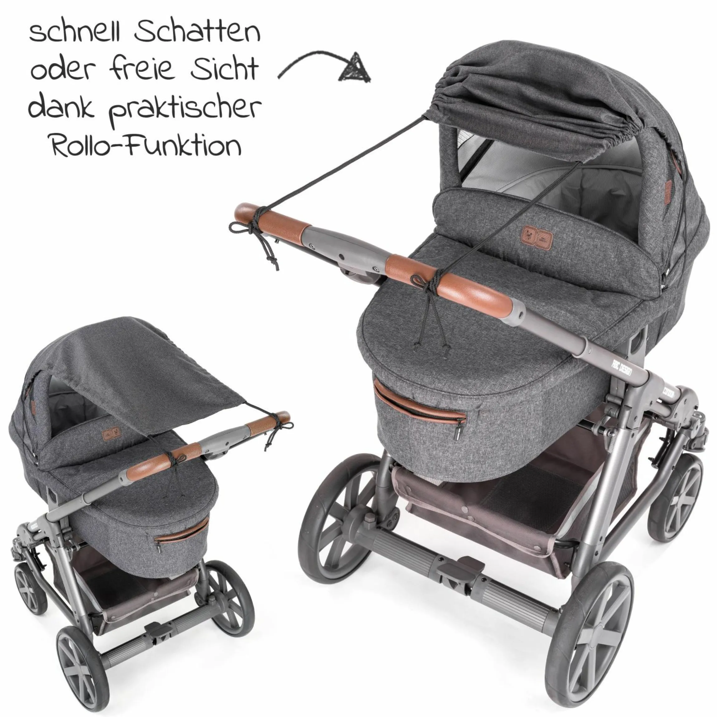 3-teiliges Komfort- und Schutz-Set für Buggy mit Insektenschutz