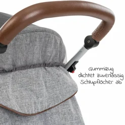 3-teiliges Sommer- & Schutzset für Kinderwagen mit Sonnensegel, Insektenschutz & Getränkehalter
