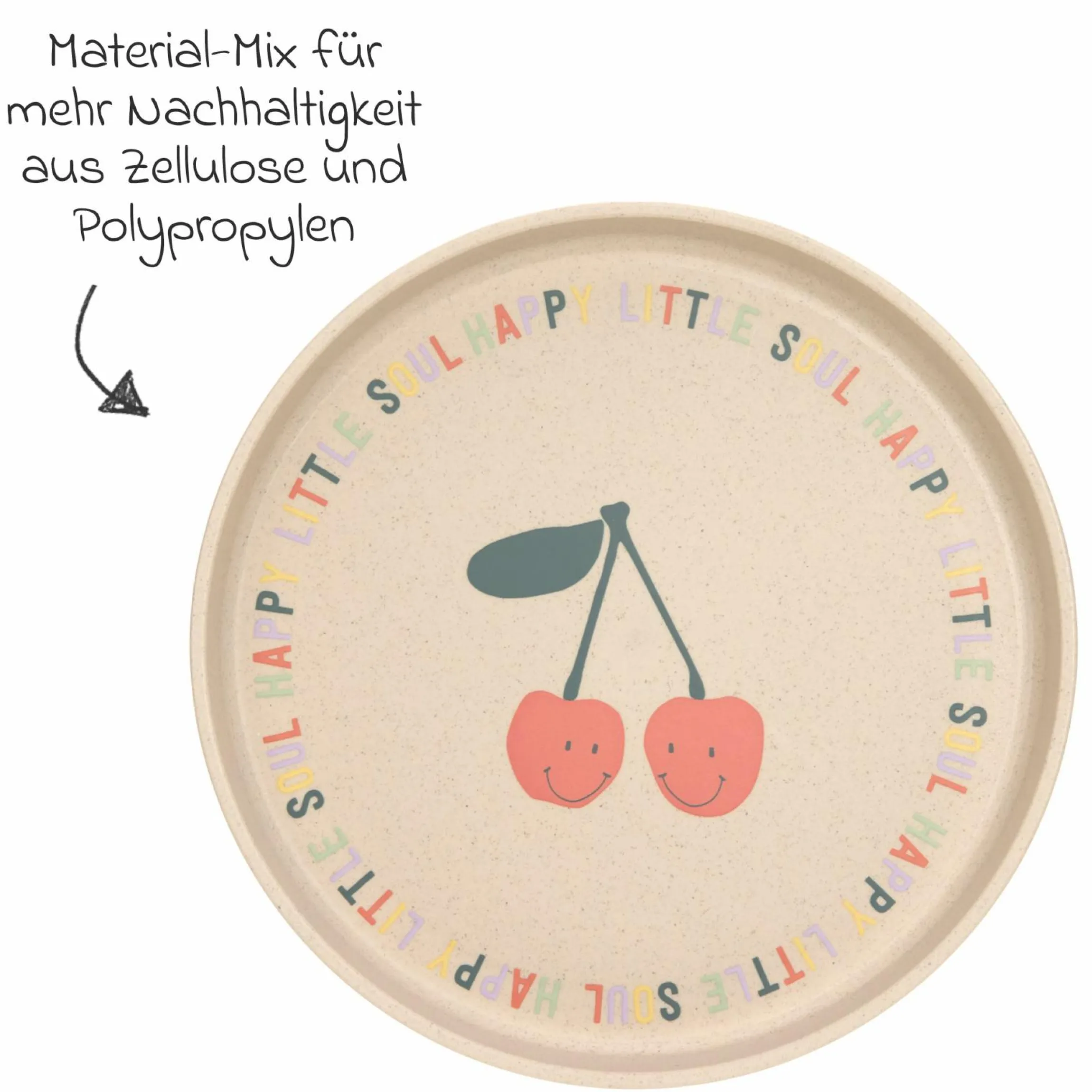 Teller - Happy Fruits - Cherry