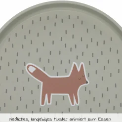 Teller Plate - Little Forest Fox - Olive